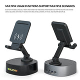 New Bluetooth speaker mobile phone tablet stand 5-in-1 foldable lazy live desktop multi-function wireless charging powerbank