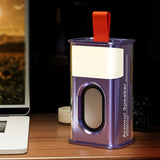 transparent mecha wireless Bluetooth speaker cyberpunk style dazzling colored lights speaker