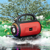 New Creative Outdoor Portable, Small, Multi functional, Colorful Radio Lighting, Bluetooth Speaker, Home Subwoofer