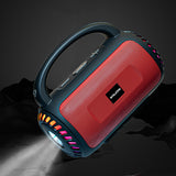 New Creative Outdoor Portable, Small, Multi functional, Colorful Radio Lighting, Bluetooth Speaker, Home Subwoofer