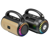 New Creative Outdoor Portable, Small, Multi functional, Colorful Radio Lighting, Bluetooth Speaker, Home Subwoofer