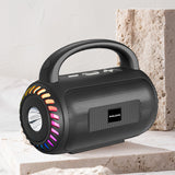 New Creative Outdoor Portable, Small, Multi functional, Colorful Radio Lighting, Bluetooth Speaker, Home Subwoofer