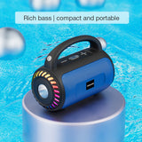 New Creative Outdoor Portable, Small, Multi functional, Colorful Radio Lighting, Bluetooth Speaker, Home Subwoofer