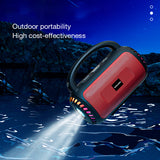 New Creative Outdoor Portable, Small, Multi functional, Colorful Radio Lighting, Bluetooth Speaker, Home Subwoofer