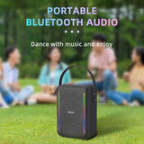 New Creative Colorful Bluetooth Speaker Wholesale Outdoor Portable High Volume Subwoofer Small Sound System